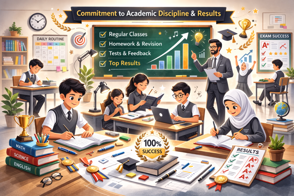 Commitment to Academic Discipline & Results